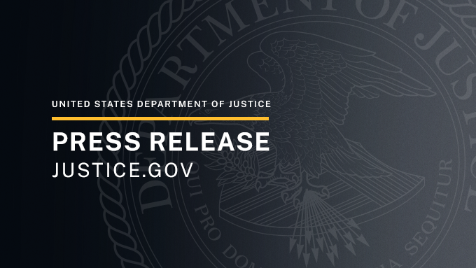 U.S. Department of Justice press release identity